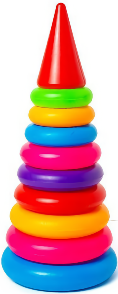 Piramida Multicoloră, 33cm   | image