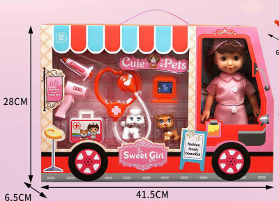 Păpușa cu Trusa Veterinarului | image