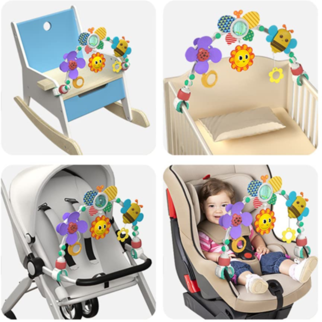 Bară interactivă multifuncțională pentru bebeluși.