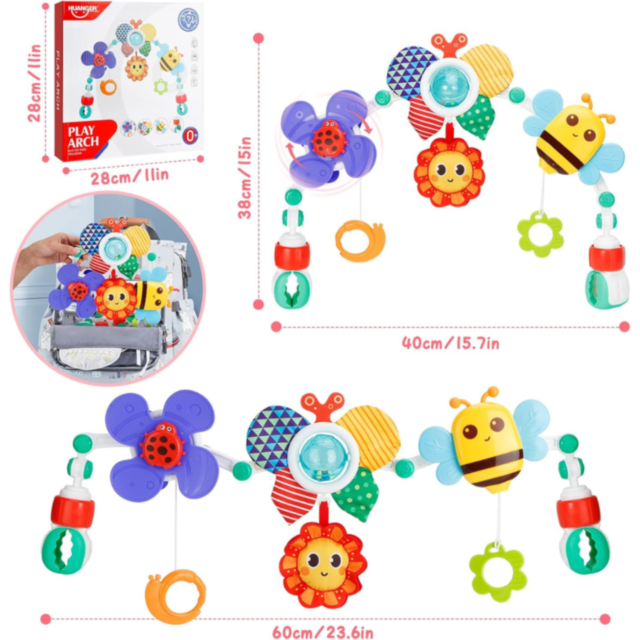 Bară interactivă multifuncțională pentru bebeluși.