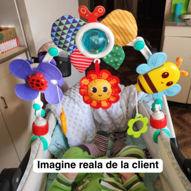 Bară interactivă multifuncțională pentru bebeluși.
