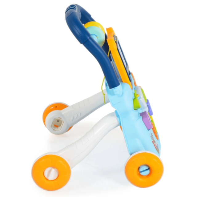 Antepremergător muzical 2-în-1 cu activități, lumini și desen