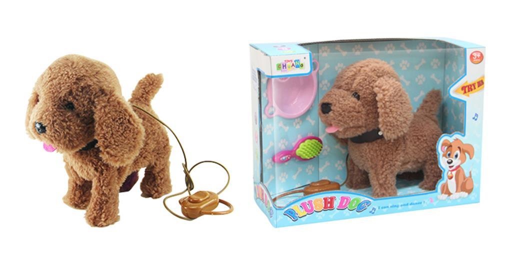 Cățelușul Teleghidat Interactiv cu Sunete și Mișcări Realiste