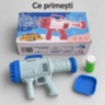 Pistol electric pentru baloane de săpun, 32 de orificii