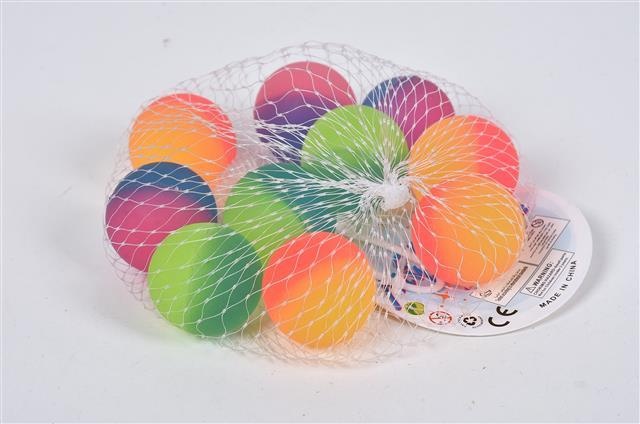 10 Bile Săltărețe Multicolore, 3.2cm
