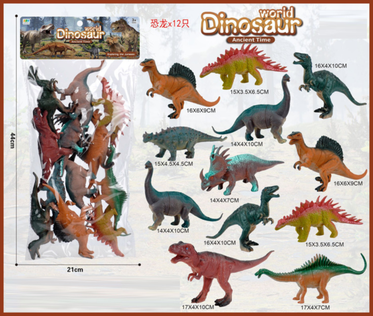 Mega Set 12 Dinozauri