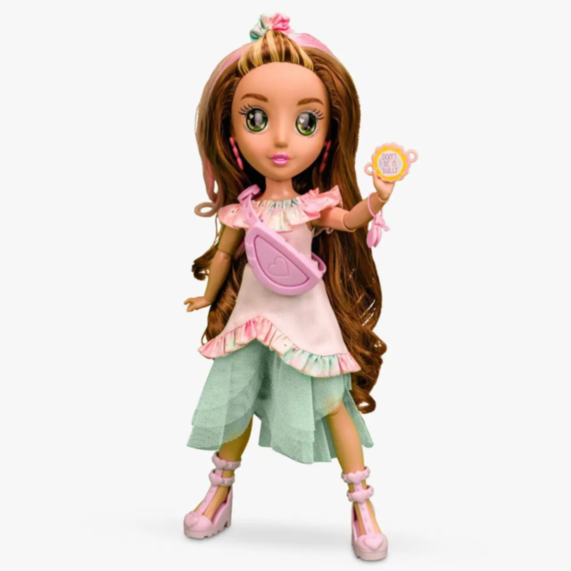 Păpușa Ivy - Set Creativ Eco-friendly cu Accesorii și Brățări DIY