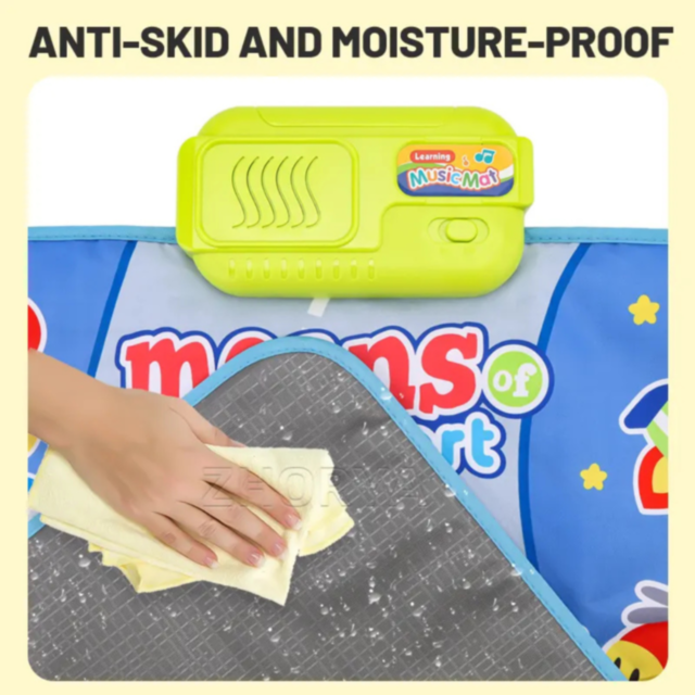 Covoraș Muzical Interactiv cu Clape de Pian și Sunete Instrumentale