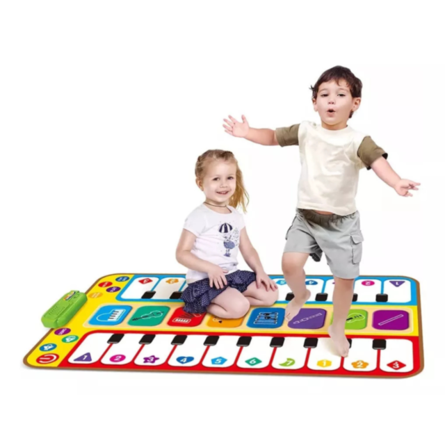 Covoraș Muzical Interactiv cu Clape de Pian și Sunete Instrumentale