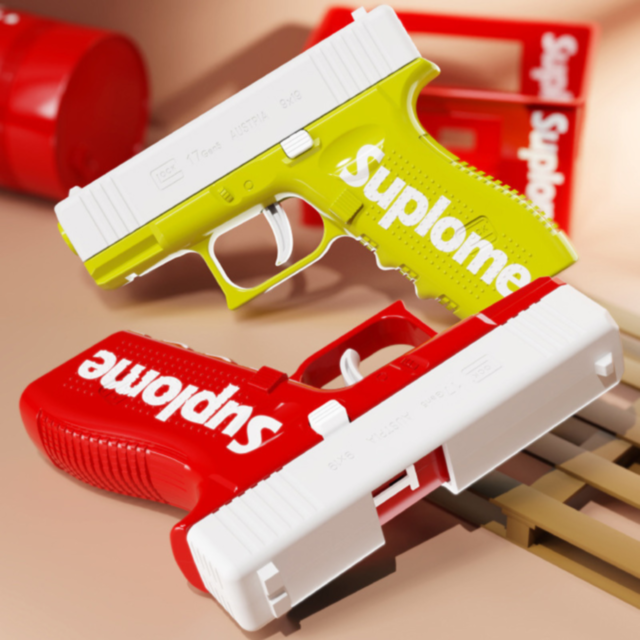 Pistol cu Apă Compact pentru Copii – Design Modern, 13 cm (culoare aleatorie)