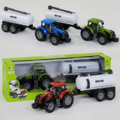 Tractor cu Cisterna Apă pentru Copii (culoare aleatorie) | image