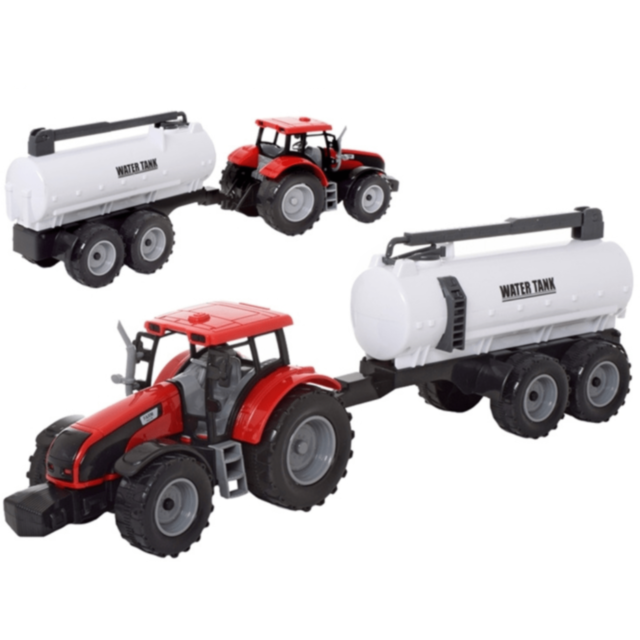 Tractor cu Cisterna Apă pentru Copii (culoare aleatorie)