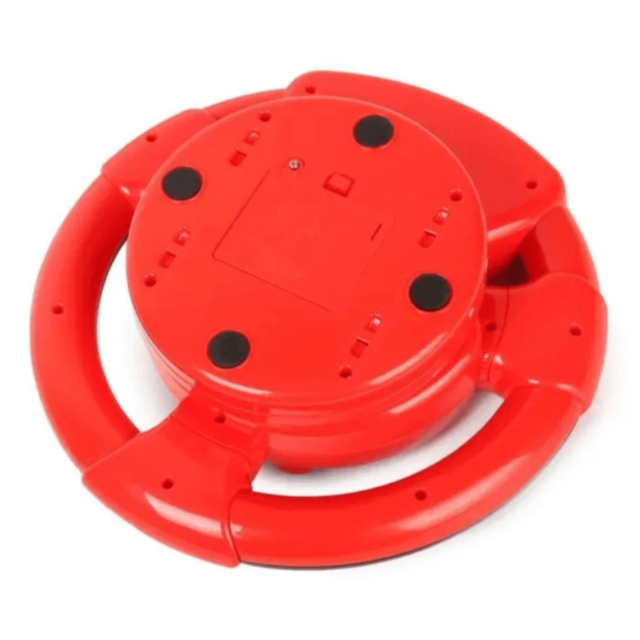 Volan Interactiv cu Lumină, Sunete și Joc Rutier