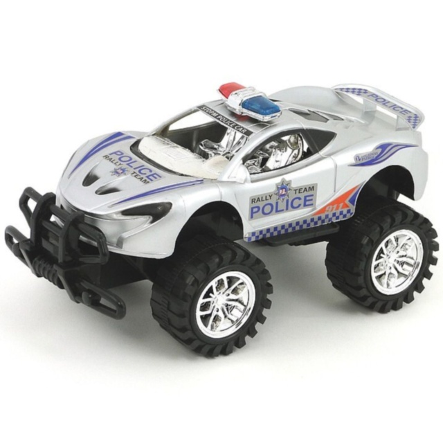 Mașină de poliție monster truck pentru copii (culoare aleatorie)