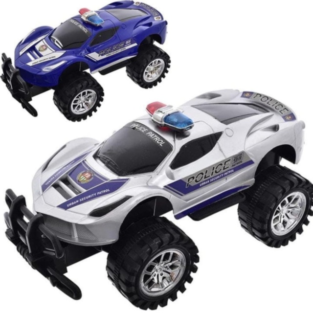 Mașină de poliție monster truck pentru copii (culoare aleatorie)