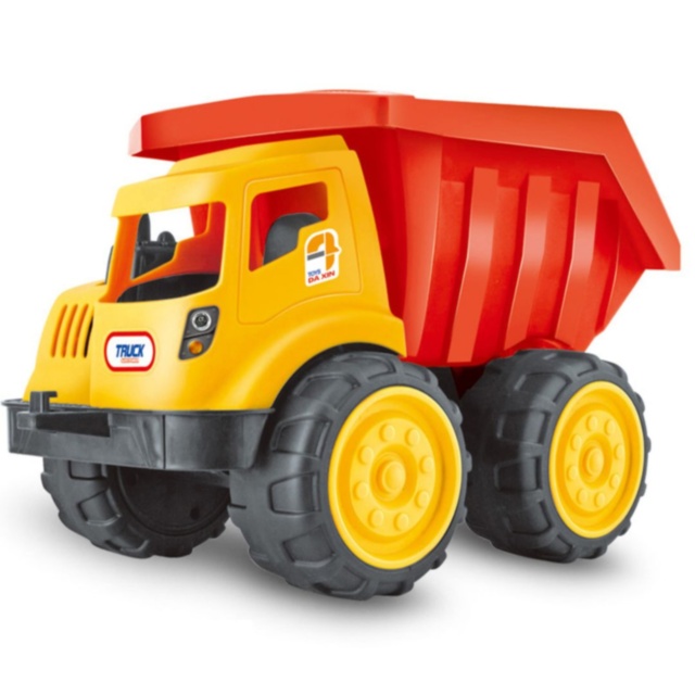 Camion basculant mare pentru copii cu cupă rabatabilă 
