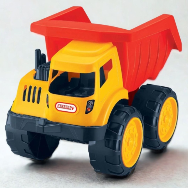Camion basculant mare pentru copii cu cupă rabatabilă 