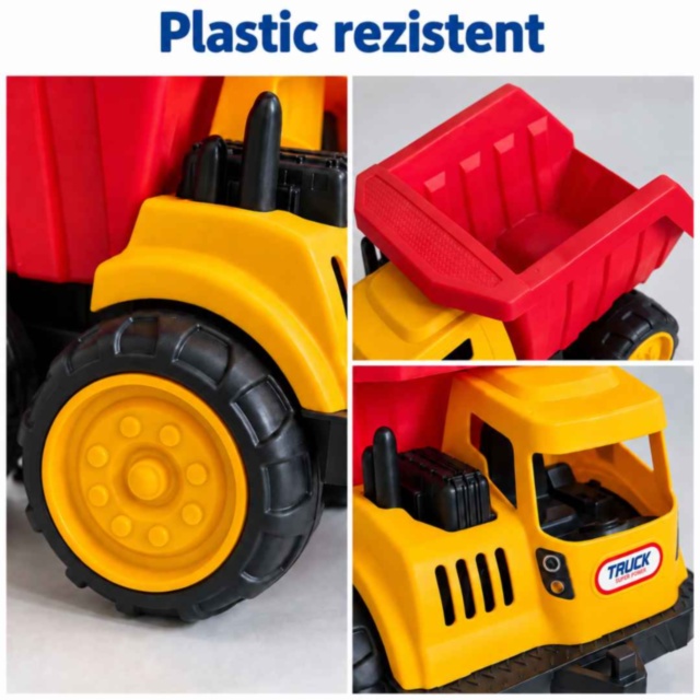 Camion basculant de jucărie cu benă rabatabilă, 34 cm