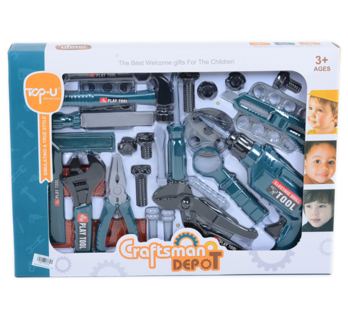 Mega Set Unelte și Scule de Construcție cu Bormașină Electrică