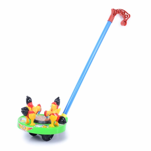 Cocoșii care Ciugulesc, jucărie de împins 