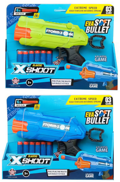 Pistol Blaster cu 6 Proiectile | image