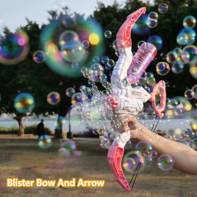Arc cu Apă și Baloane de Săpun pentru Copii – 2 în 1, cu Lumină LED (culoare aleatorie)