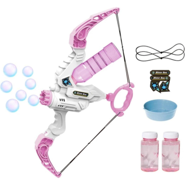 Arc cu Apă și Baloane de Săpun pentru Copii – 2 în 1, cu Lumină LED (culoare aleatorie)