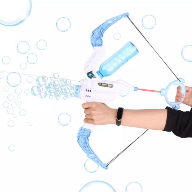 Arc cu Apă și Baloane de Săpun pentru Copii – 2 în 1, cu Lumină LED (culoare aleatorie)