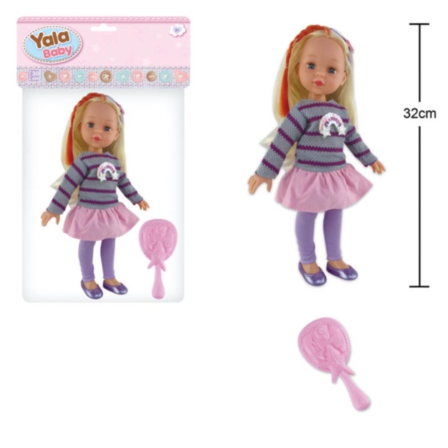 Păpușă Yala Baby cu Oglindă și Păr Lung