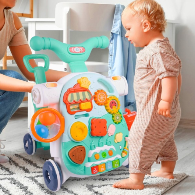 Premergător Multifuncțional 4 în 1 cu Activități