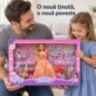 Set păpușă cu rochițe și bijuterii de prințesă, 29 cm