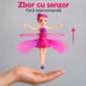 Păpușă zburătoare cu senzor, lumini și încărcare USB