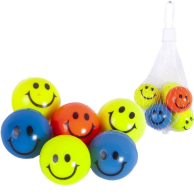 6 Bile Săltărețe Multicolore Smile, 3.5cm | image