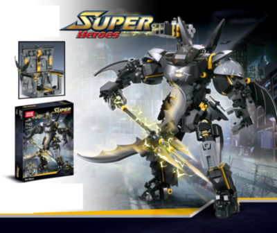 Mega Robotul Batman, set de construcție 1181 piese | image