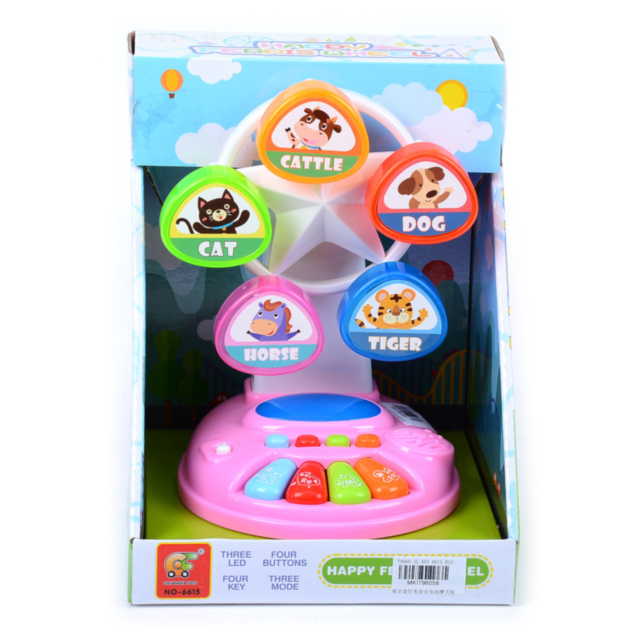 Roată Panoramică cu Sunete, Melodii și Lumini