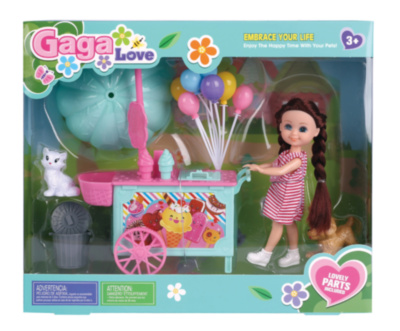 Păpușă Evi Love cu Tejghea de Înghețată | image