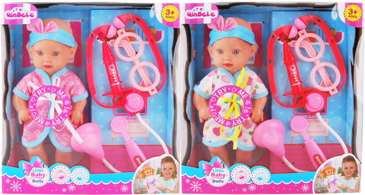 Bebeluș cu Sunete și Trusa Doctorului, 29cm