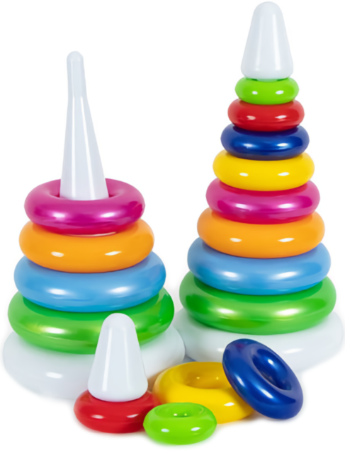 Piramida Multicoloră, 37cm