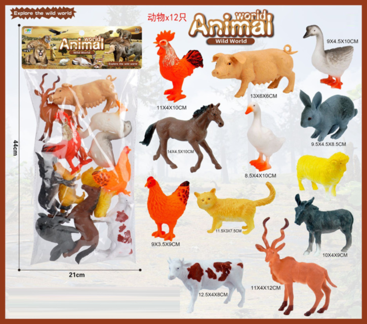 Mega Set 12 Animale Domestice