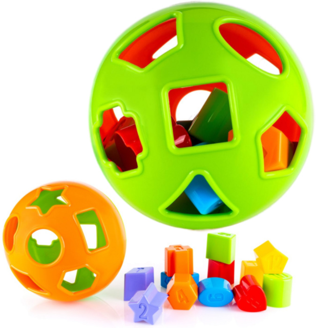 Mingea Puzzle Educativă cu 30 Figuri de Stivuit