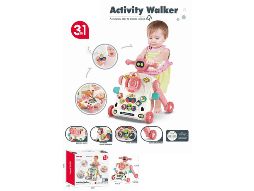 Premergător Interactiv 3 în 1 cu Activități și Sunete