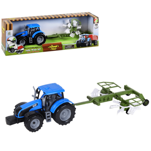 Tractor cu Remorcă Agricolă (model aleatoriu)