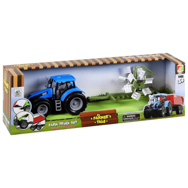 Tractor cu Remorcă Agricolă (model aleatoriu)
