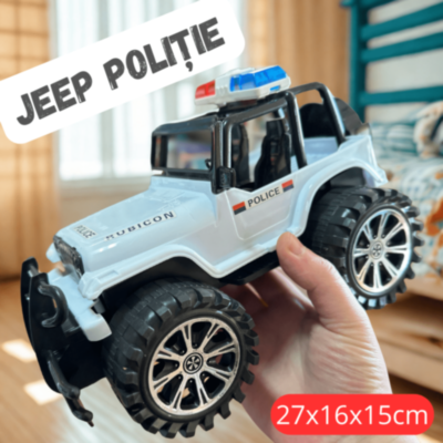 Mașină de Poliție Jeep Rubicon Off-Road pentru Copii | image