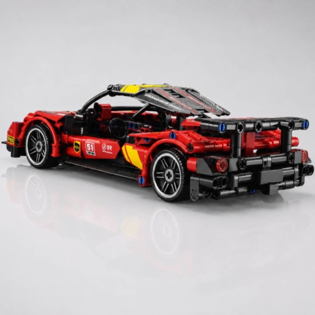 Mașină sport de construit cu inerție, 408 piese