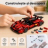 Mașină sport de construit cu inerție, 408 piese