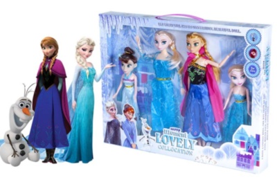Set 4 Păpuși Frozen | image