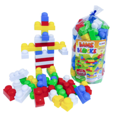 Set de Construcție din 60 Blocuri Mari | image