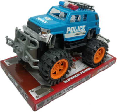 Jeep Polițist cu Fricțiune, 25cm | image