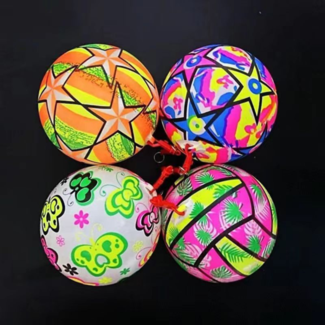 1buc. Minge Elastică cu Coardă – Jucărie Interactivă pentru Copii (culoare aleatorie)